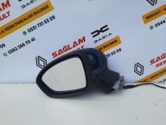 Clio 5 Otomatik Katlanır Sol Ayna 963027553R Demir Mavi