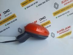 Clio 5 Otomatik Katlanır Sol Ayna 963027553R Mercan Turuncu