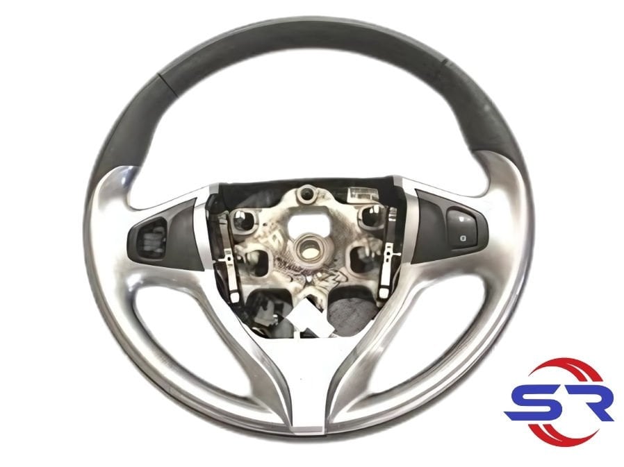 Clio 4 Orijinal Sıfır Gri Sedefli Deri Direksiyon Simidi 484004466R