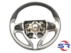 Clio 4 Orijinal Sıfır Gri Sedefli Deri Direksiyon Simidi 484004466R