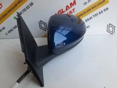 Megane 4 Otomatik Katlanır Sol Ayna Çıkma 963027851R Cosmo Mavi
