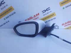 Megane 4 Otomatik Katlanır Sol Ayna Çıkma 963027851R Sedef Beyaz