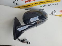Megane 4 Otomatik Katlanır Sol Ayna Çıkma 963027851R Yıldız Siyah