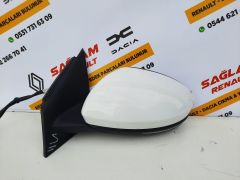 Megane 4 Manuel Elle Katlanır Sol Ayna Çıkma 963027851R Beyaz