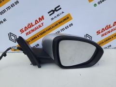 Megane 4 Manuel Elle Katlanır Sol Ayna Çıkma 963027851R Platin Gri