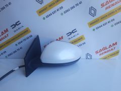 Megane 4 Manuel Elle Katlanır Sol Ayna Çıkma 963027851R Sedef Beyaz