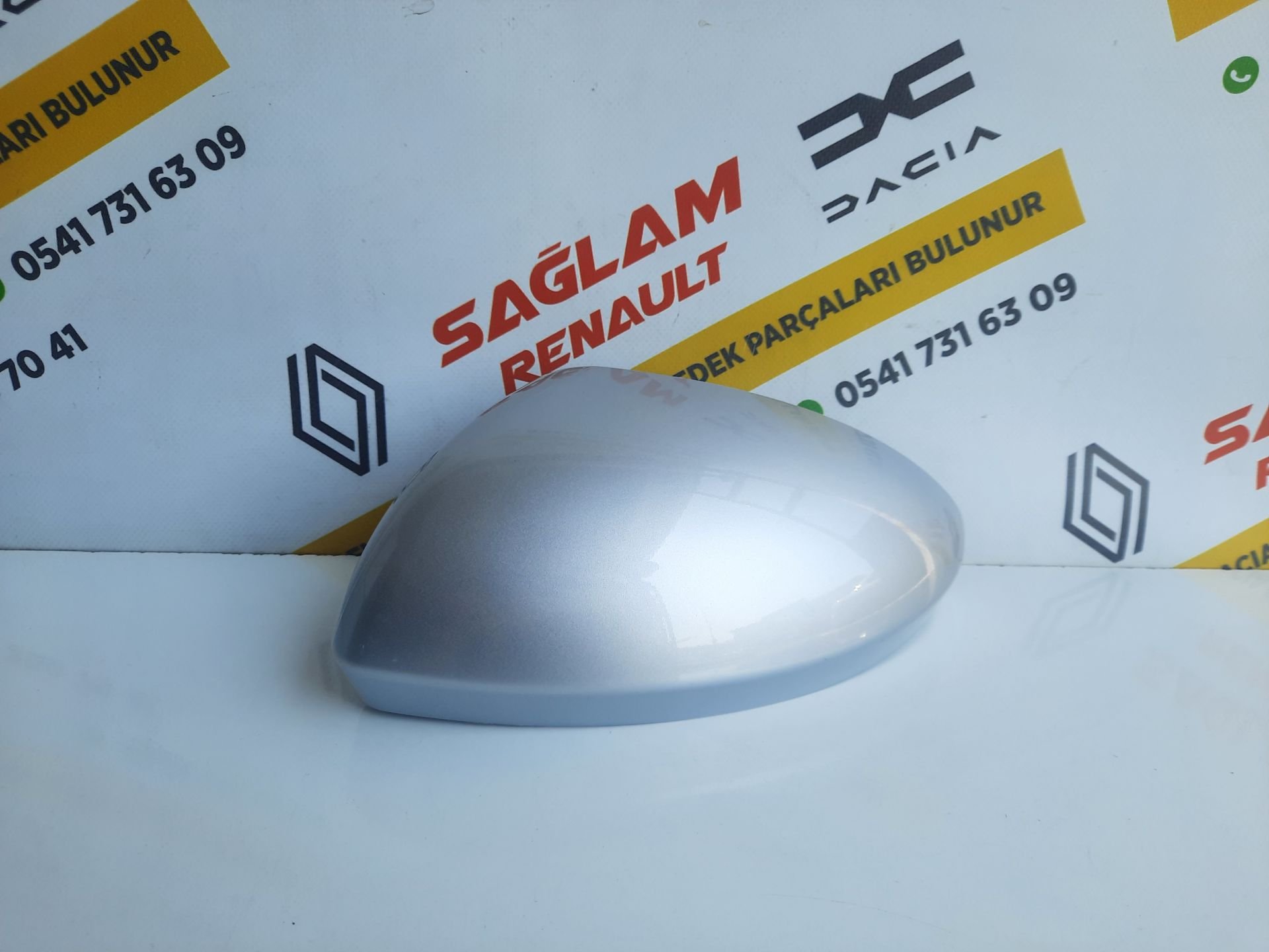 Megane 4 Orijinal Sıfır Sol Ayna Kapağı 963737470R Platin Gri