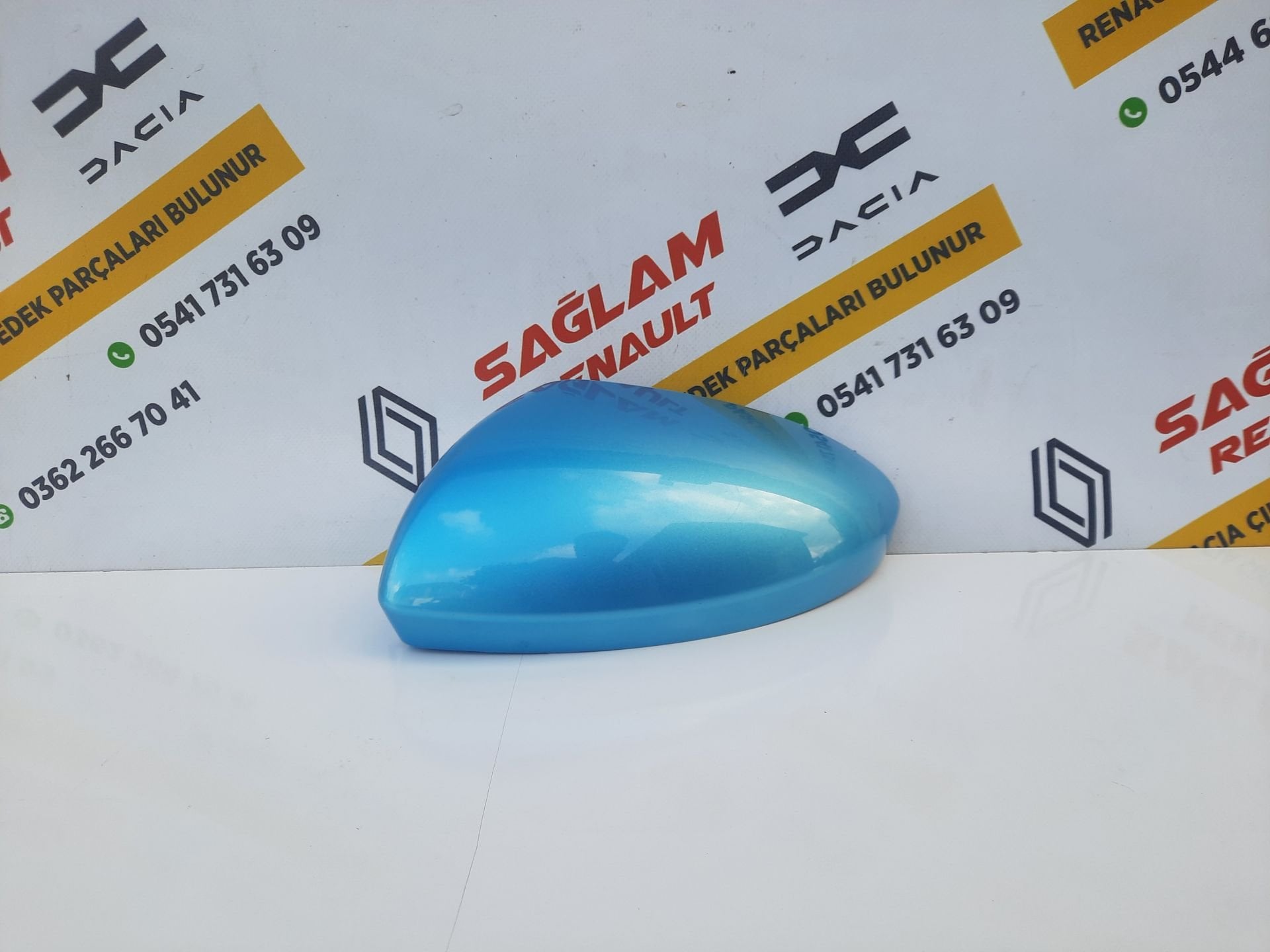Clio 5 Orijinal Sıfır Sağ Ayna Kapağı 963742692R Boğaz Mavisi