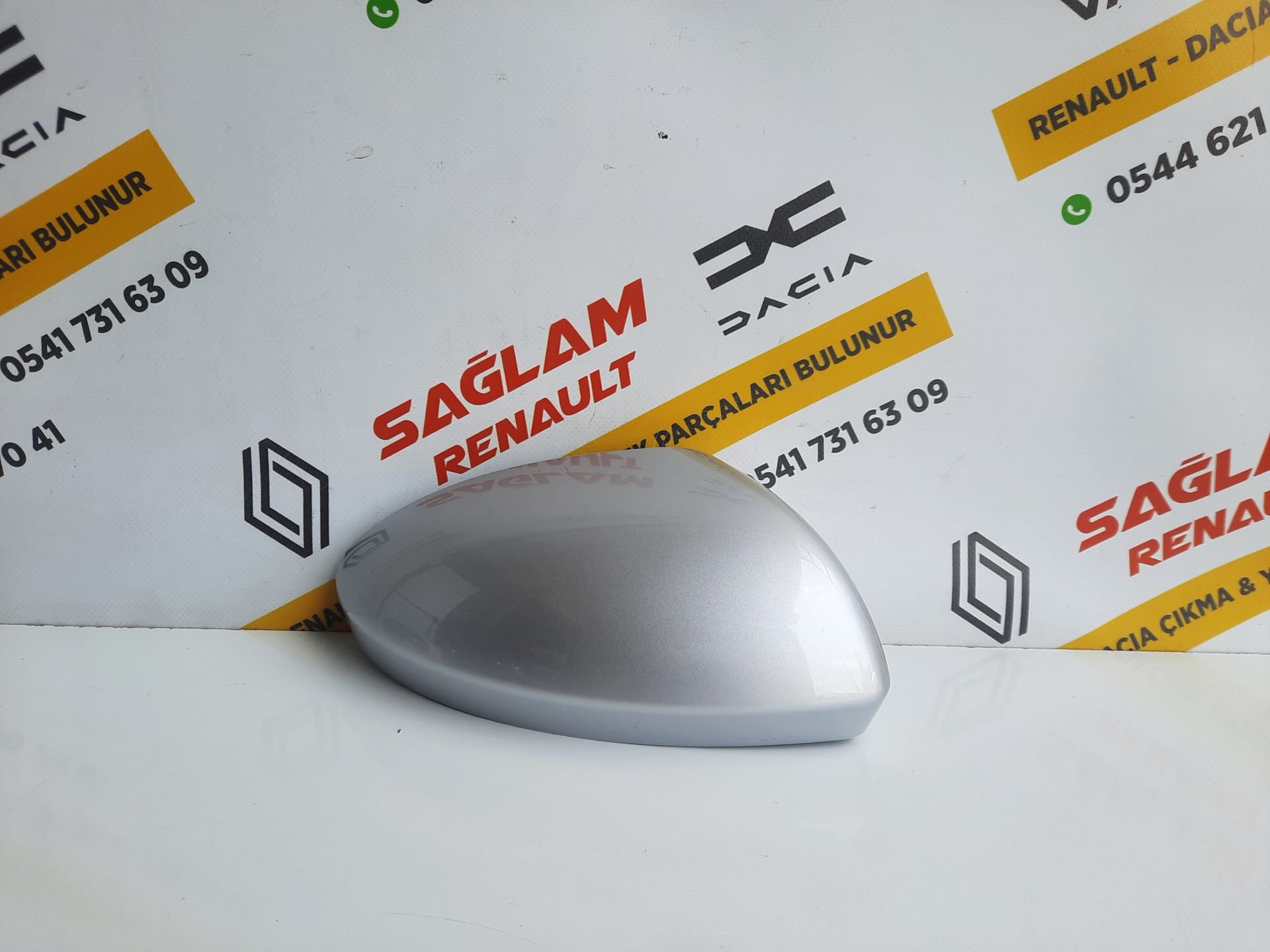 Clio 5 Orijinal Sıfır Sağ Ayna Kapağı 963742692R Platin Gri