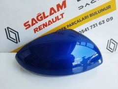 Clio 5 Orijinal Sıfır Sağ Ayna Kapağı 963742692R Demir Mavi