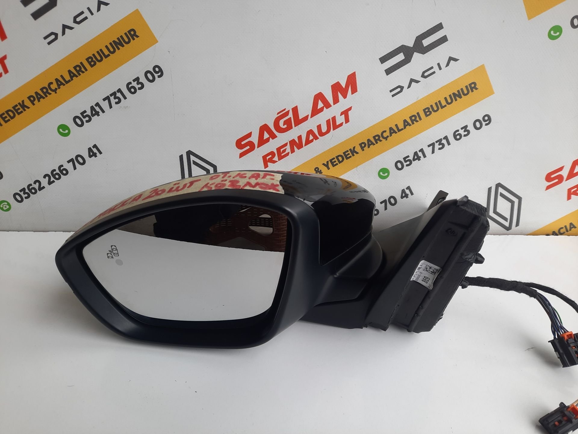 Mokka 21-24 Orijinal Çıkma Otomatik Katlanır Sol Ayna 98358869V