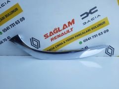 Clio 4 12-16 Sıfır İthal Sol Far Alt Çıtası Far Kaşı Nikelajlı Krom 260E03800R 1438-2348A