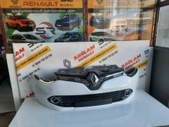 Clio 4 12 - 16 Full Dolu Takılmaya Hazır Ön Tampon Krom Far Kaşlı 620220826R