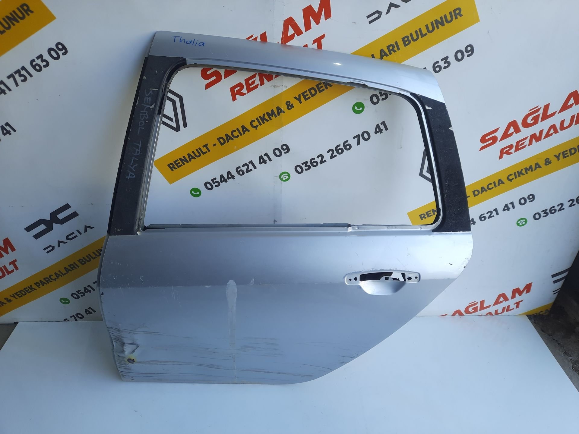 Symbol Thalia 09-12 Orijinal Çıkma Sol Arka Kapı 821018475R 7751478645