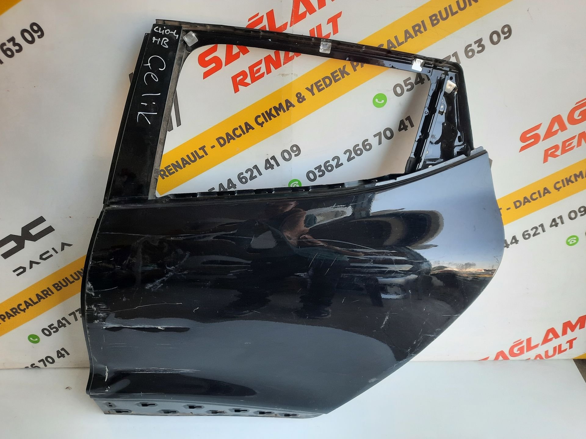 Clio 4 HB Orijinal Çıkma Sol Arka Kapı 821012089R