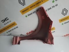 Clio 4 Sıfır Sağ Ön Çamurluk Alev Kırmızı 631000266R