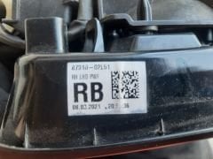 Corolla XII E210 Orijinal Çıkma Sağ Ayna 87910-02L51