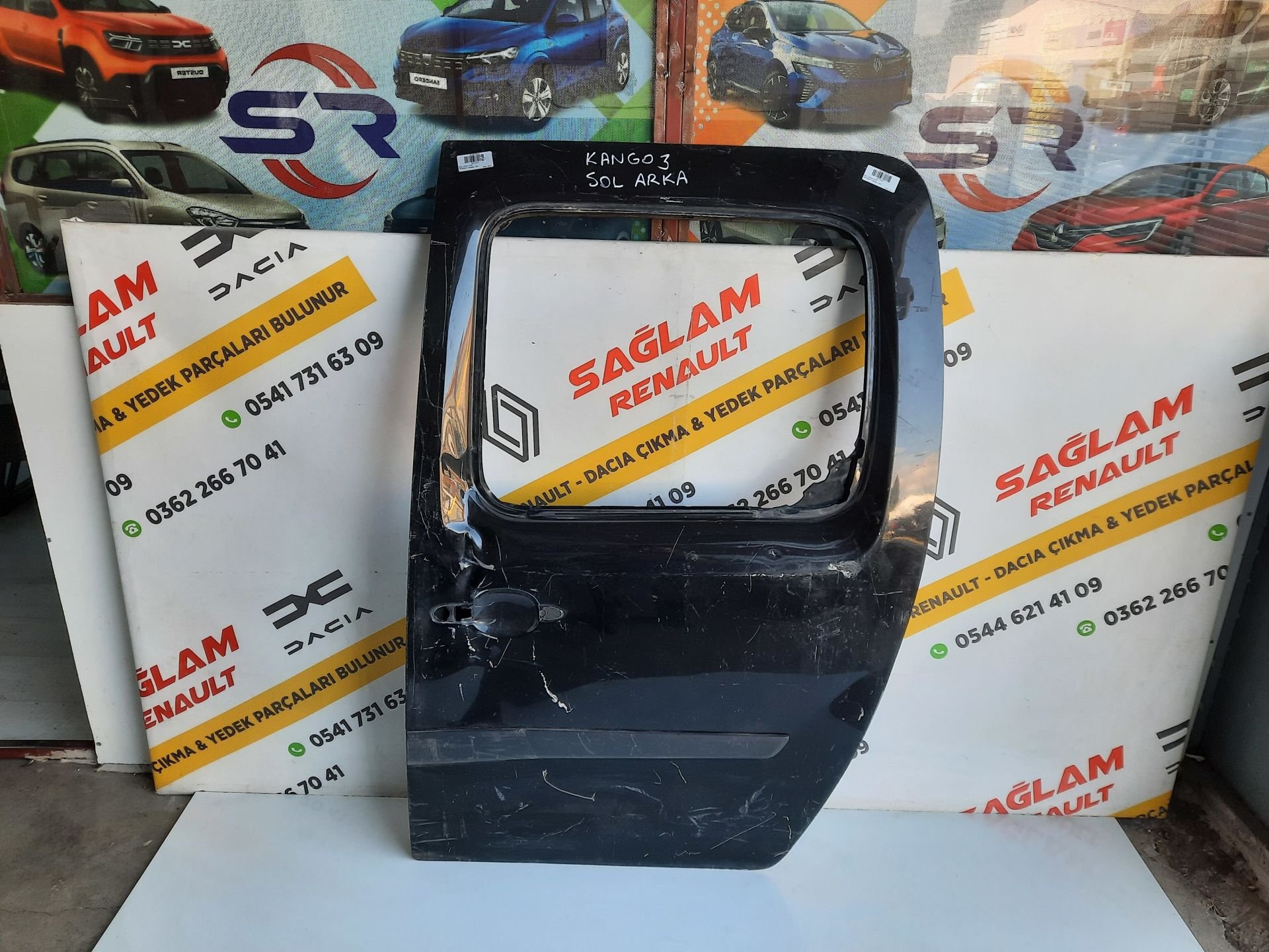 Kangoo 3 08-13 Orijinal Çıkma Sol Sürgülü Kapı 7751478144, 821015290R