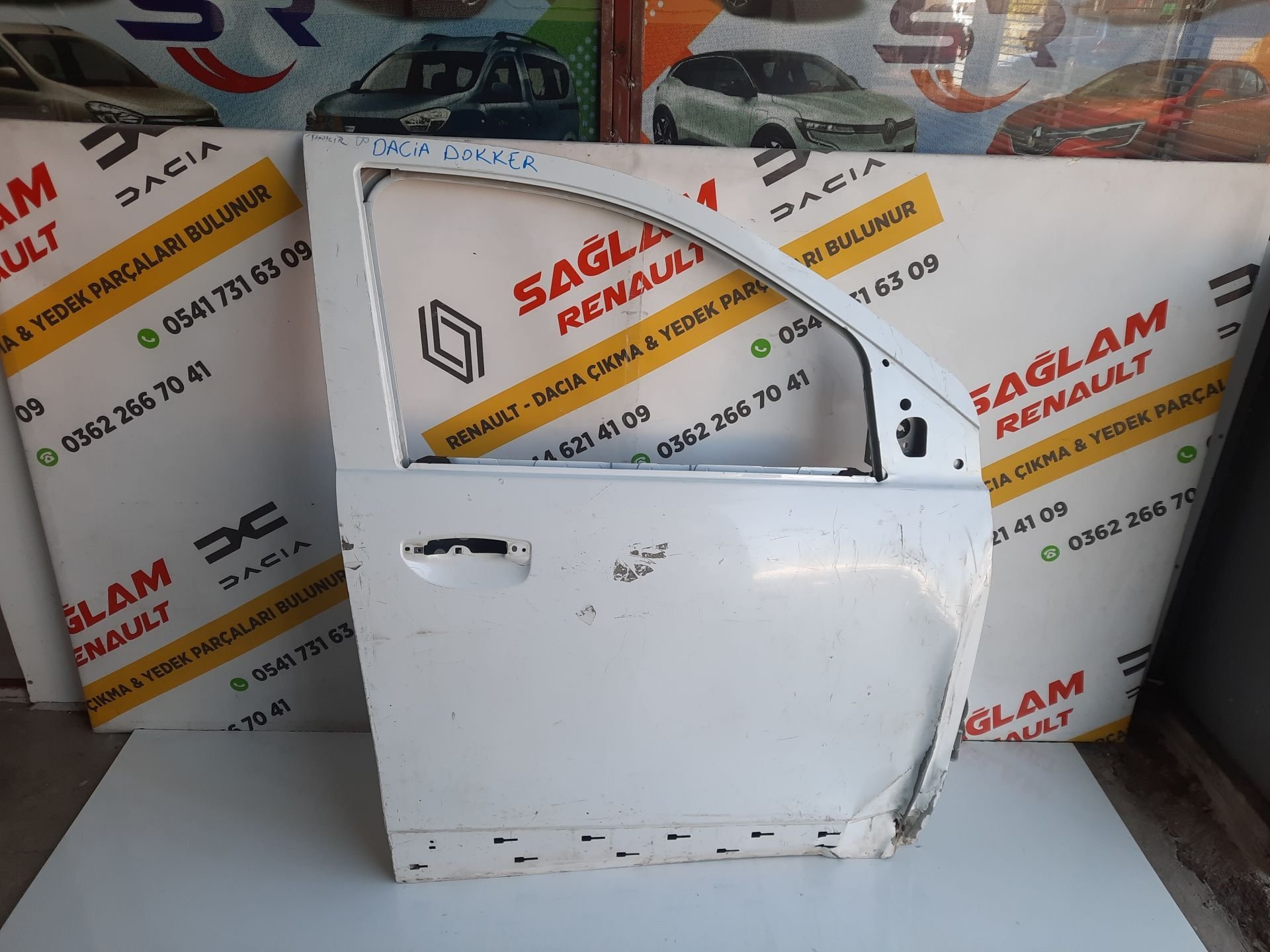 Lodgy Dokker 13-21 Orijinal Çıkma Sağ Ön Kapı 801107836R