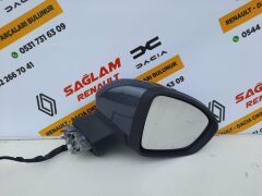 Clio 5 Otomatik Katlanır Sağ Ayna Çıkma 963017280R Titanyum Gri