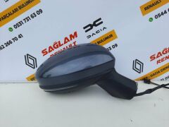 Clio 5 Otomatik Katlanır Sağ Ayna Çıkma 963017280R Titanyum Gri
