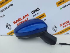 Clio 5 Otomatik Katlanır Sağ Ayna Çıkma 963017280R Demir Mavi
