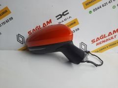 Clio 5 Otomatik Katlanır Sağ Ayna Çıkma 963017280R Mercan Turuncu