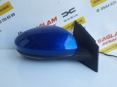 Megane 4 Otomatik Katlanır Sağ Ayna Çıkma 963012196R Cosmo Mavi
