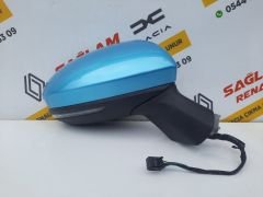 Clio 5 Otomatik Katlanır Sağ Ayna Çıkma 963017280R Boğaz Mavisi