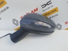 Clio 5 Otomatik Katlanır Sol Ayna 963027553R Mineral Gri