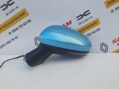 Clio 5 Elle Katlanır Sol Ayna Çıkma  963026687R Boğaz Mavisi