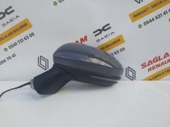 Clio 5 Elle Katlanır Sol Ayna Çıkma  963026687R Mineral Gri