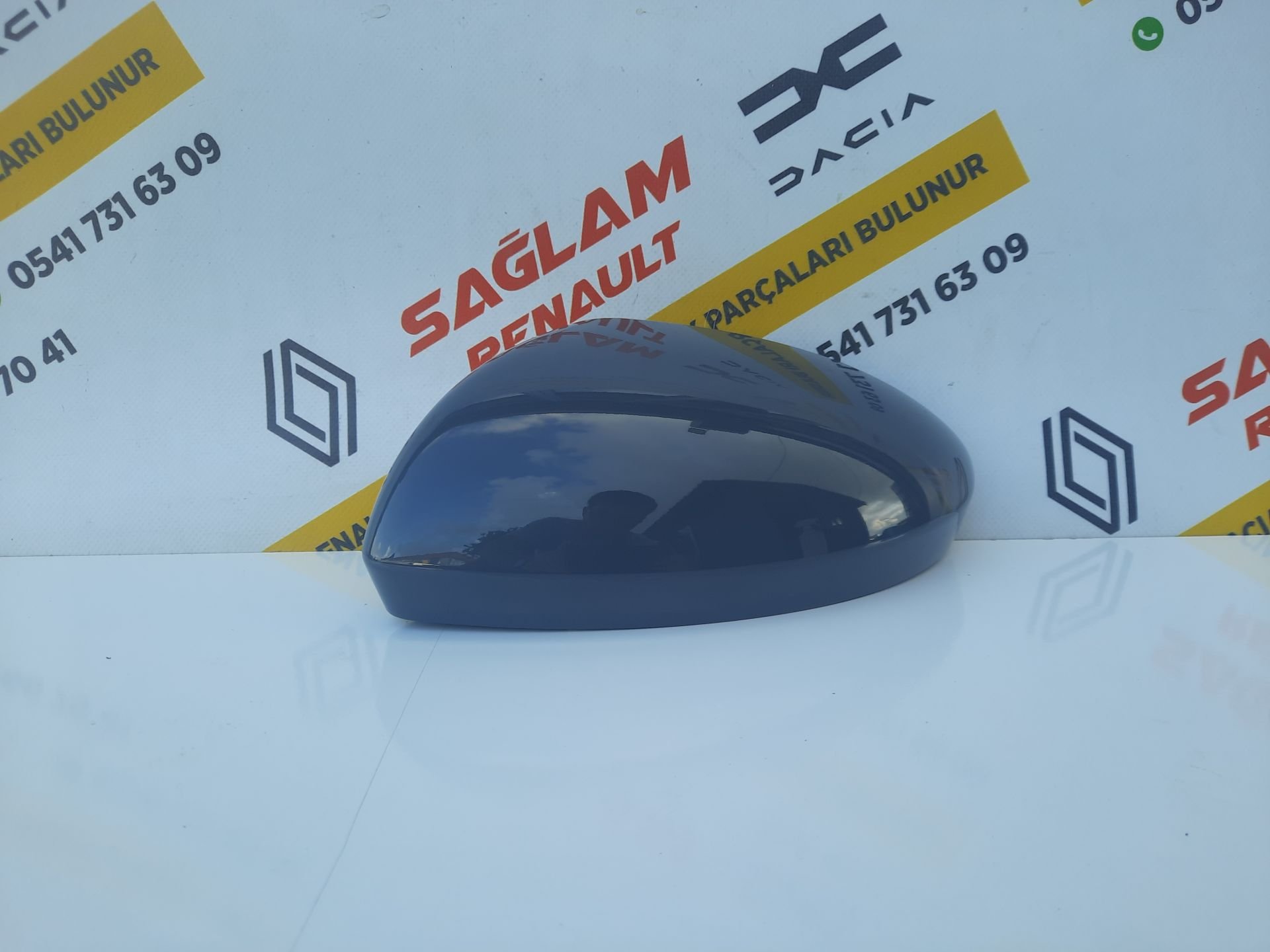 Clio 5 Orijinal Sıfır Sol Ayna Kapağı 963737470R Mineral Gri