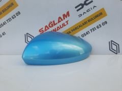 Clio 5 Orijinal Sıfır Sol Ayna Kapağı 963737470R Boğaz Mavisi