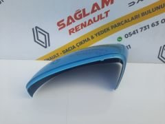 Clio 5 Orijinal Sıfır Sol Ayna Kapağı 963737470R Boğaz Mavisi