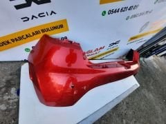 Clio 4 HB Orijinal Çıkma Arka Tampon Kırmızı 850225639R