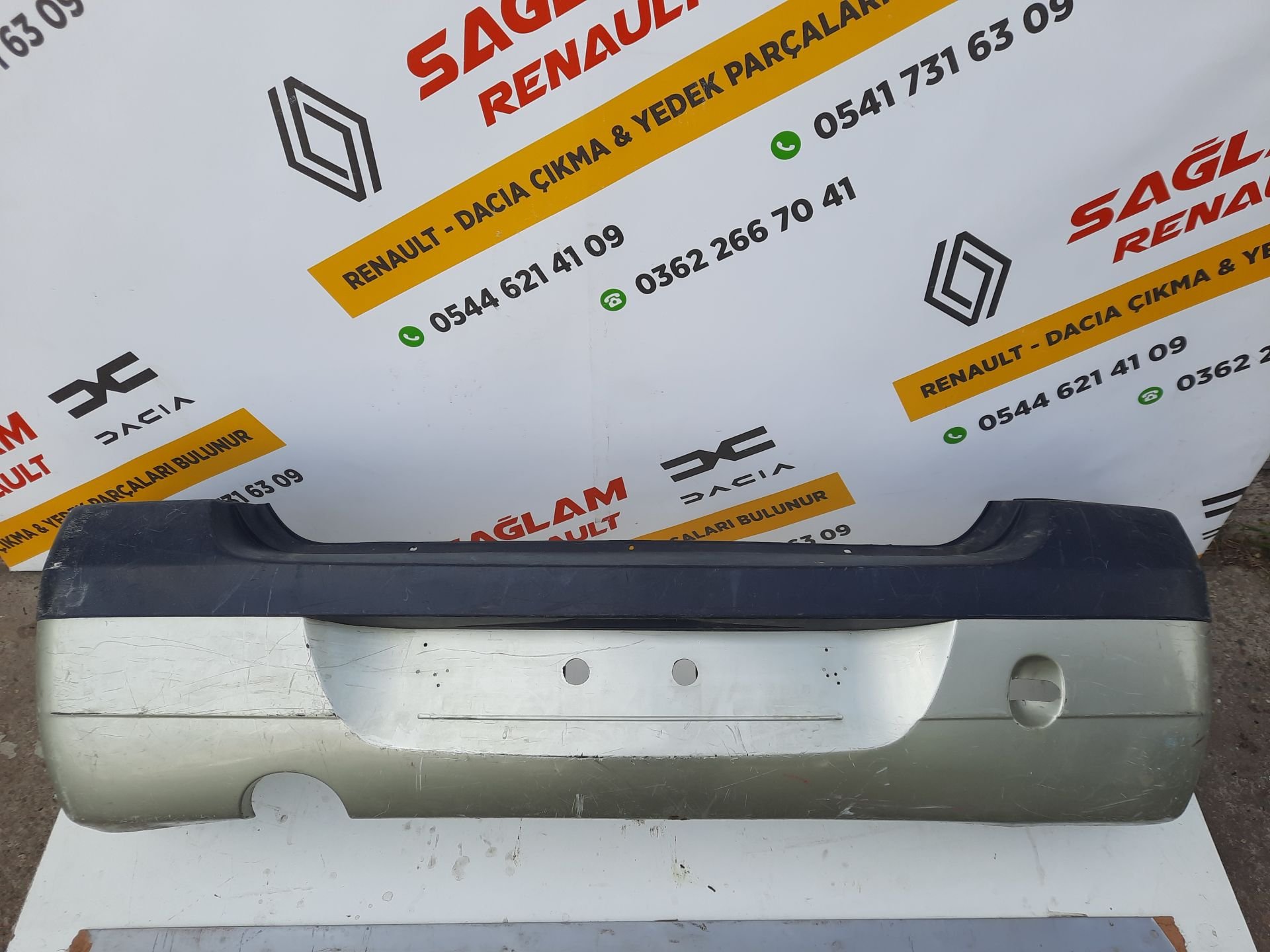 Logan Sedan Orijinal Çıkma Arka Tampon﻿ 850227881R