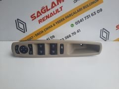 Fluence Orijinal Çıkma Cam Düğme Paneli Kasalı Çift Soket 254000006R