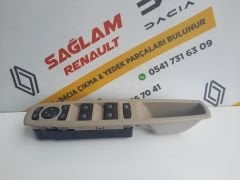Fluence Orijinal Çıkma Cam Düğme Paneli Kasalı Çift Soket 254000006R
