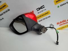 Clio 4 Orijinal Çıkma Sol Ayna Alev Kırmızı Elektrikli 963022031R