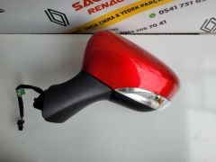Clio 4 Orijinal Çıkma Sol Ayna Alev Kırmızı Elektrikli 963022031R