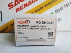 Clio 4 Trafic 3 Sıfır Kalorifer Havalandırma Difüzörü Krom 687606325R