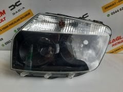 Duster 1 Orijinal Çıkma Sol Far 2010 - 2013 İçi Siyah 260605370R