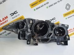 Megane 2 2007-2009 Orijinal Çıkma Mercekli Sol Far İçi Beyaz 7701063218