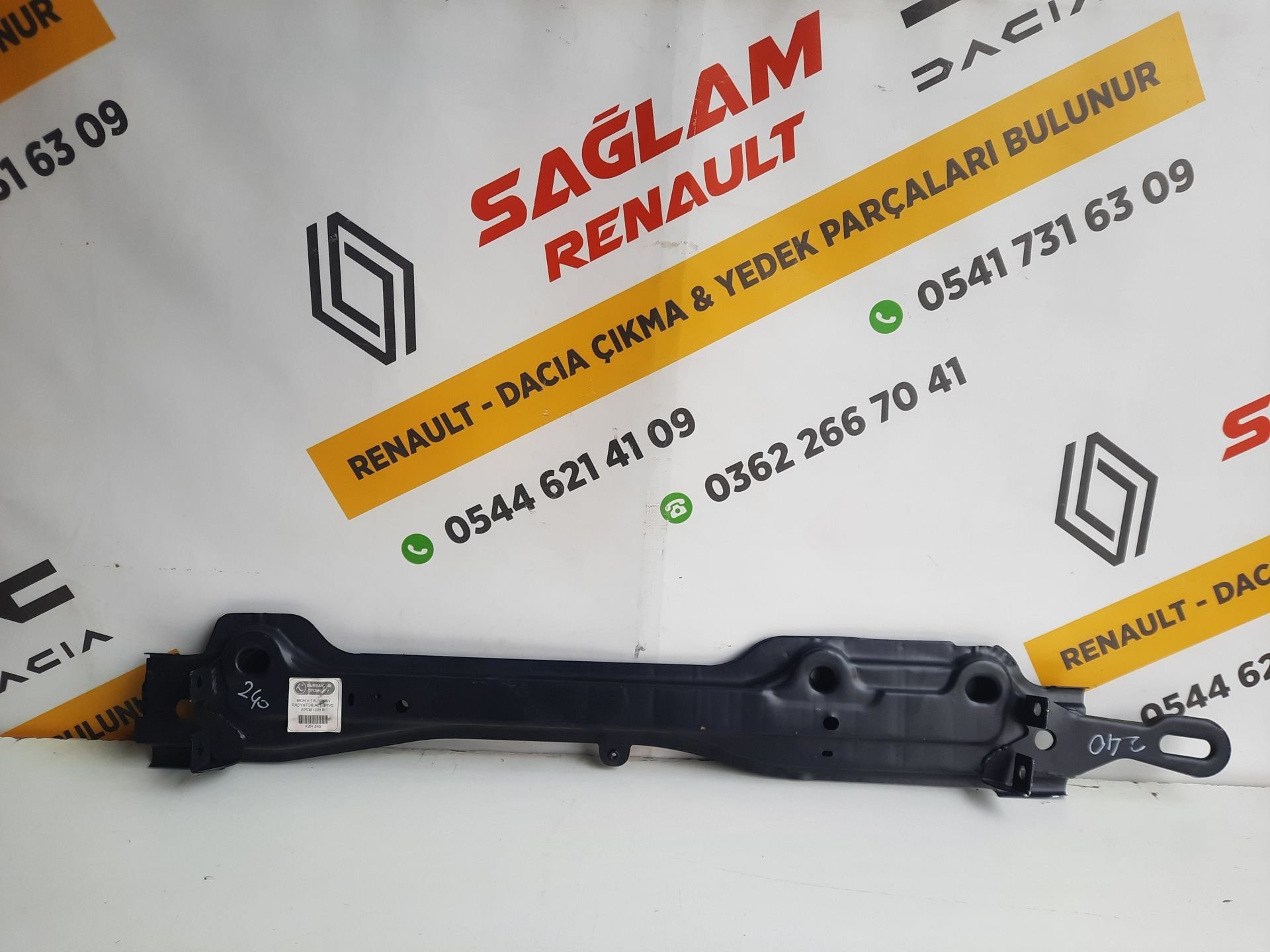 Megane 4 2016-2018 Sıfır Radyatör Alt Traversi 625301229R