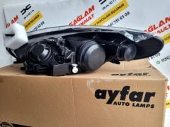 Fluence Sıfır Mercekli İçi Siyah Sağ Far 260101331R - Ayfar