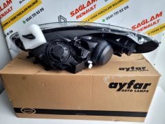 Fluence Sıfır Mercekli İçi Siyah Sağ Far 260101331R - Ayfar