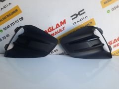 Clio 5 Sıfır Sis Çerçevesi Takım Halinde Sissiz Siyah Çıtalı 261526778R