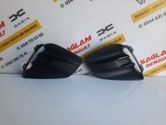 Clio 5 Sıfır Sis Çerçevesi Takım Halinde Sissiz Siyah Çıtalı 261526778R