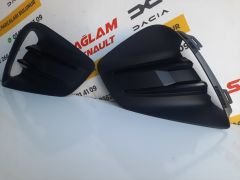 Clio 5 Sıfır Sis Çerçevesi Takım Halinde Sissiz Siyah Çıtalı 261526778R